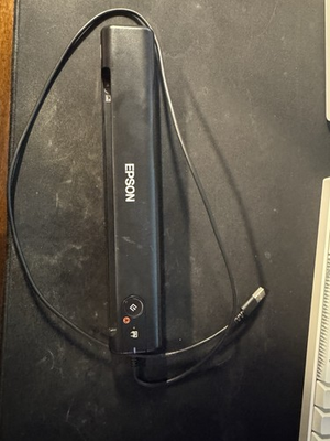 #ad Epson ES 50 WorkForce Portable Document Scanner USB Powered Black Tested Working $70.00