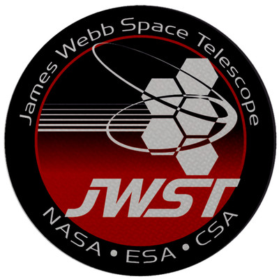 Aufnäher James Webb Space Teleskop Patch Aufbügler 7 cm