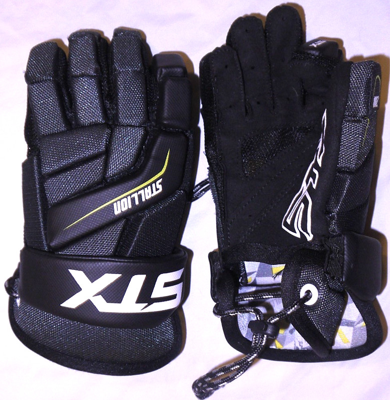 BNWOT Black STX Stallion Lacrosse Gloves size S