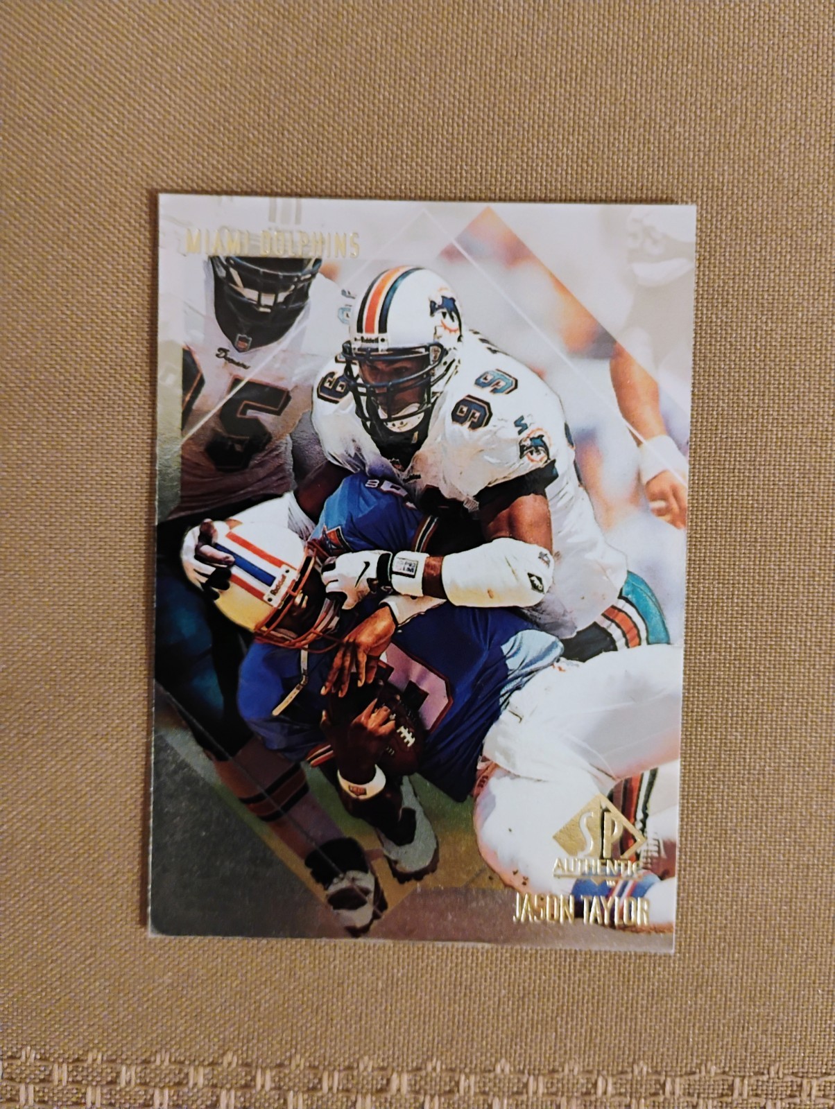 1997 SP Authentic Jason Taylor RC