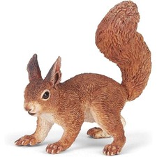 Papo Squirrel Figurine Mini Hand Painted Woodland Animal Toy Figure 50255 NEW