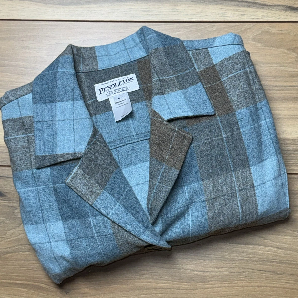 Pendleton Plaid Jacket In Vintage Outerwear Coats & Jackets For
