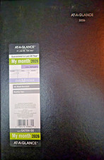 AT-A-GLANCE 2026 Planner Monthly 8 X 11-3/4 Large Hardcover Dayminder Bl