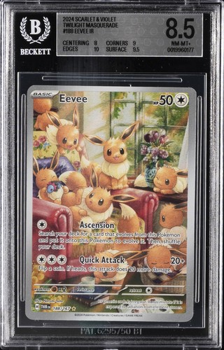 Eevee graded BGS 8.5 for sale on eBay