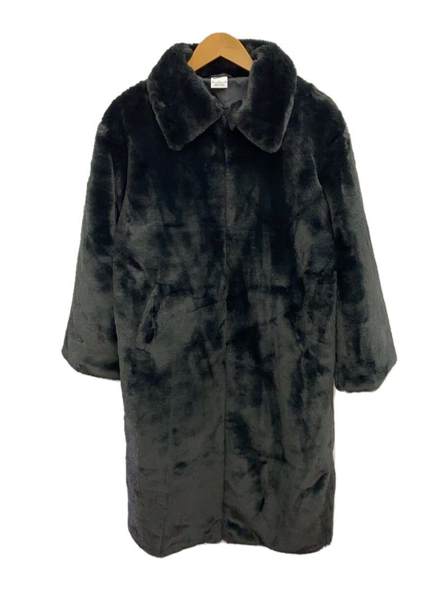 ALTRA NIKE altro cappotto M pelliccia sintetica nero