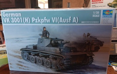 Trumpeter Scale Models 1515 1/35 German VK 3001H Pzkpfw VI Ausf.A Model Tank Kit