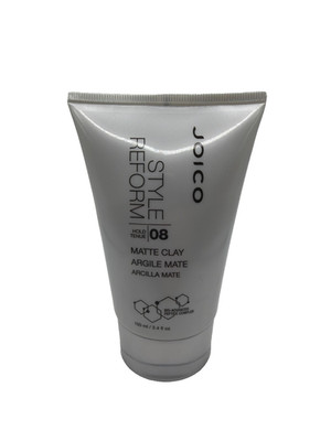 (1) Joico Style Reform 08 Hold Texture Matte Clay 3.4 Fl Oz NEW
