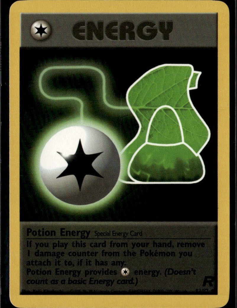 Potion Energy Uncommon Team Rocket 82/82 Special Energy Unlimited Pokemon Card