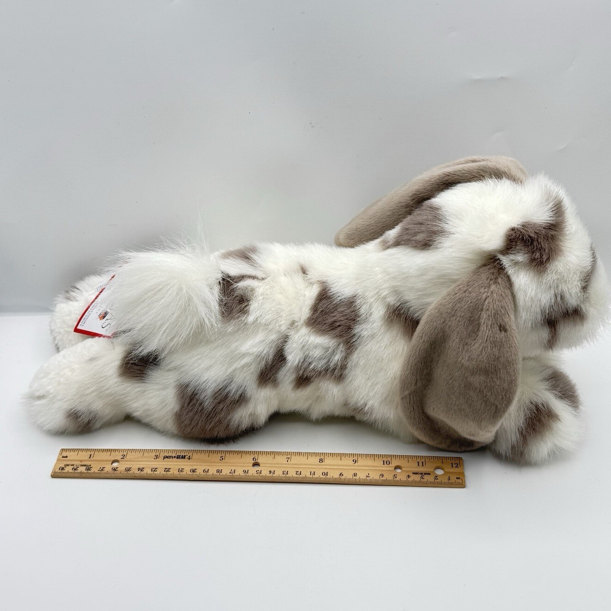 Douglas Cuddle Toys Ramsey Gray Spotted Bunny Rabbit Stuffed