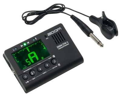 Kompaktes Metronom mit Tuner inkl. Piezo Clip f. Ukulele, Gitarre & Trompete