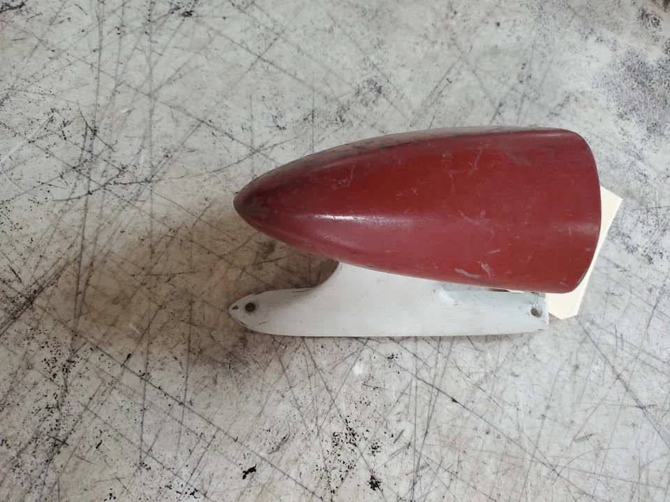 Espejo retrovisor puerta lateral del conductor Ford Maverick 1970 D0DB-17743-CW ROJO/BLANCO FABRICANTE DE EQUIPOS ORIGINALES Foto 4 de 4