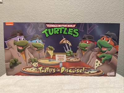 NECA TMNT Teenage Mutant Ninja Turtles: Turtles in Disguise 4-Pack-NEW-SEALED