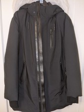 Mackage Chano Down Parka Jacket Black, size 4...