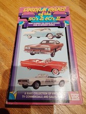 Dream Cars of the 50S & 60S II VHS Rare Excel...