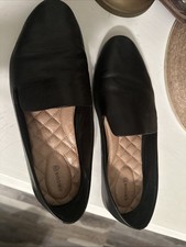 Birdies "The Starling" Jet Black Leather Loafers for Women Size 9