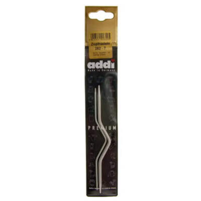 Addi Bent Cable Needle Pair - 2.5mm & 4mm - Knitting Accessory