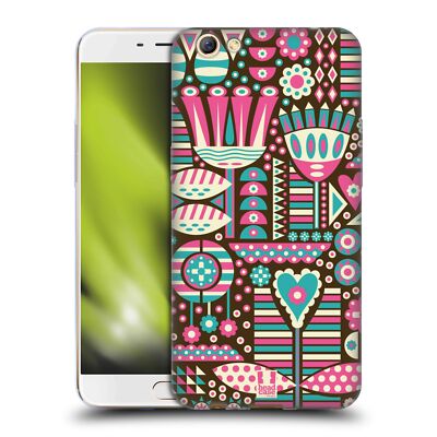 HEAD CASE DESIGNS HODGEPODGE PRINTS SOFT GEL CASE FOR OPPO PHONES