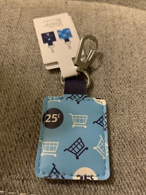 ALDI Mania Super Fan Quarter Keeper Keychain Holder Grocery