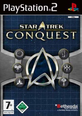 PS2 / Sony Playstation 2 - Star Trek: Conquest DE CD mit Anl.