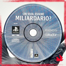 CHI VUOL ESSERE MILIARDARIO - SOLO DISCO - ITALIANO SONY PLAYSTATION 1 PS1 QUIZ