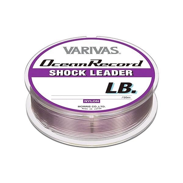 MORRIS VARIVAS Ocean Record Shock Leader Nylon 50m #24 100lb Fishing Line NE