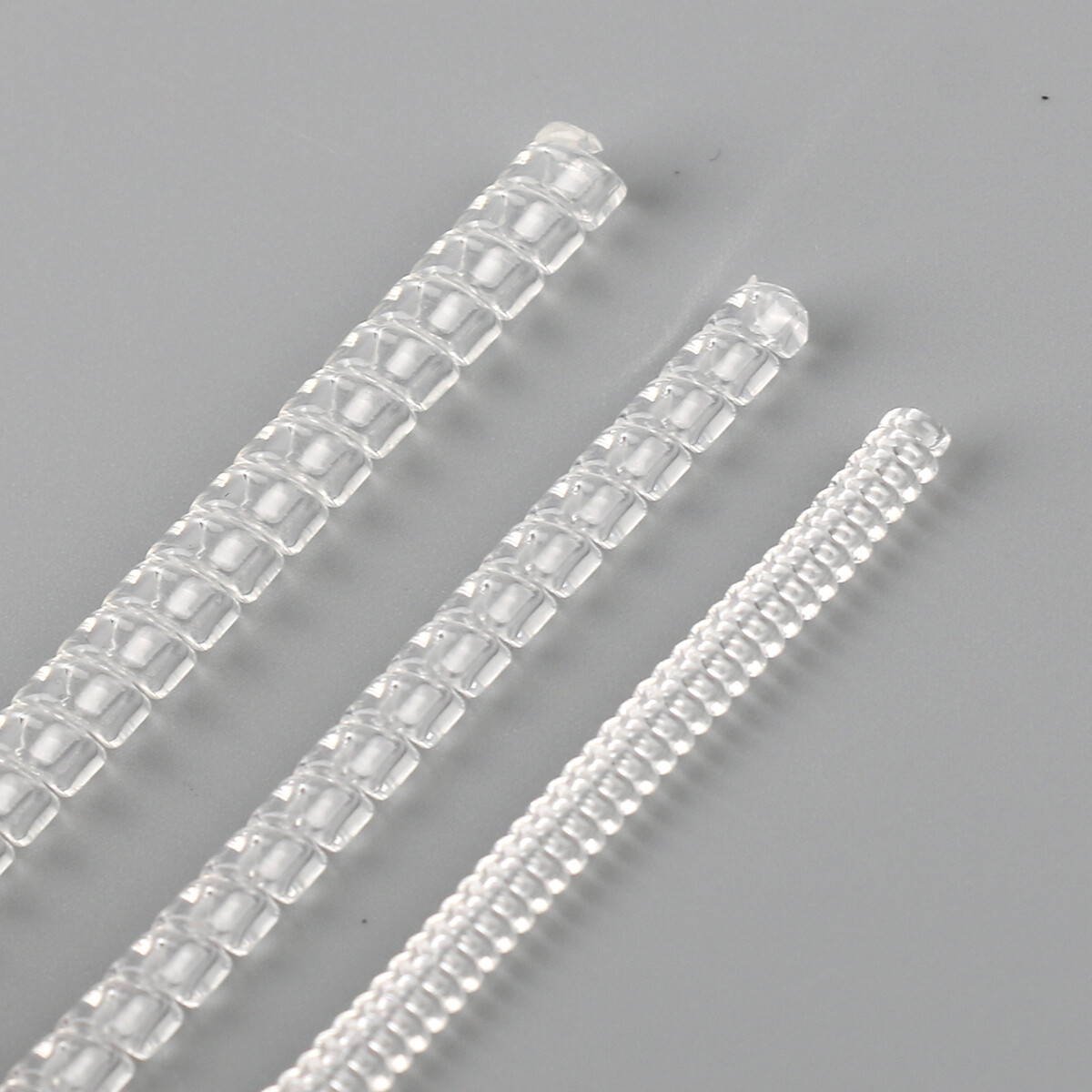 Ring Size Reducer Transparent Silicone Spiral Adjuster Resizer Snuggies