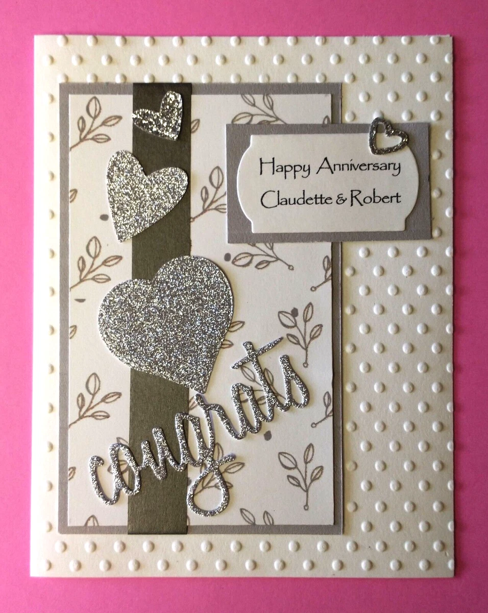 Personalized anniversary card deals