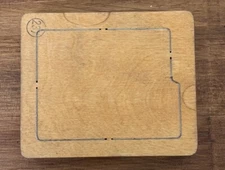 AccuCut Ellison 'Folder' Wooden Die (4.75" x 5.75")