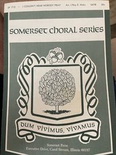 I Couldn  t Hear Nobody Pray - Vintage 1973 Arr. L  Roy Hicks SATB Somerset Choral