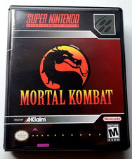 Mortal Kombat CASE Super Nintendo SNES Box BEST Quality Available