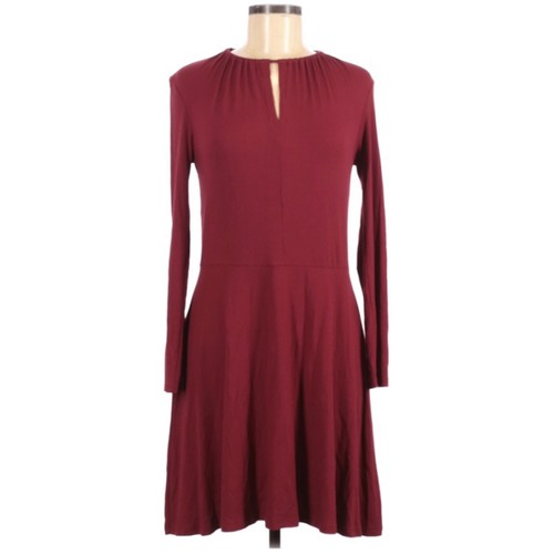 mid sleeve skater dress
