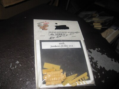 Sealed Junkers JUMO 211 Resin Engine set by Aires in 1/48 scale