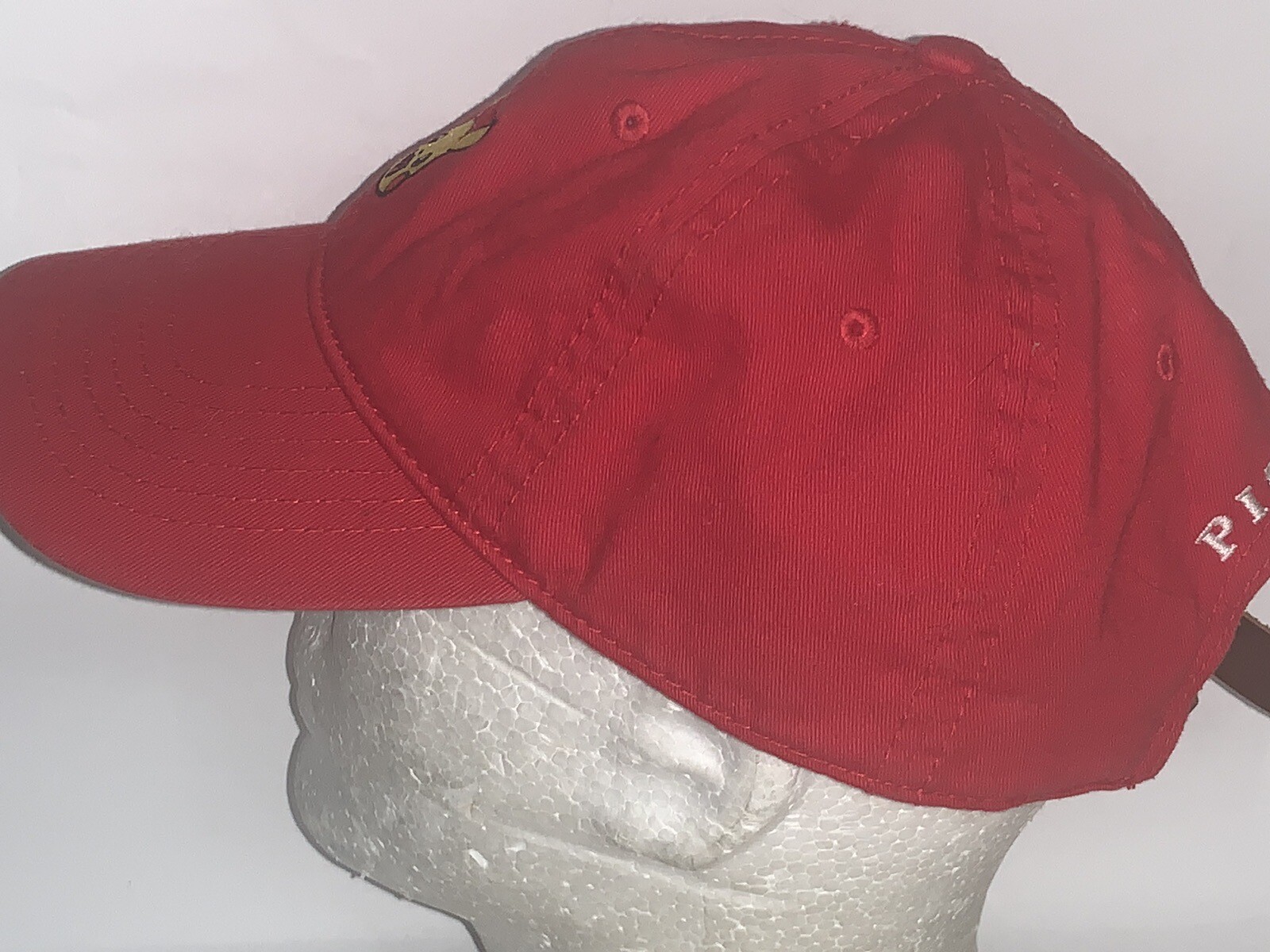 PICKACHU HAT CAP ADJUSTABLE STRAPBACK LEATHER RED… - image 5