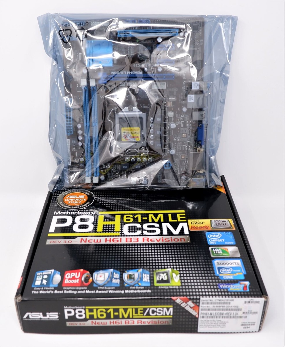 A-Tech 8GB RAM for ASUS H61-I Lx R2, H61-M Le, P8H61-M PRO, P8H61-MX
