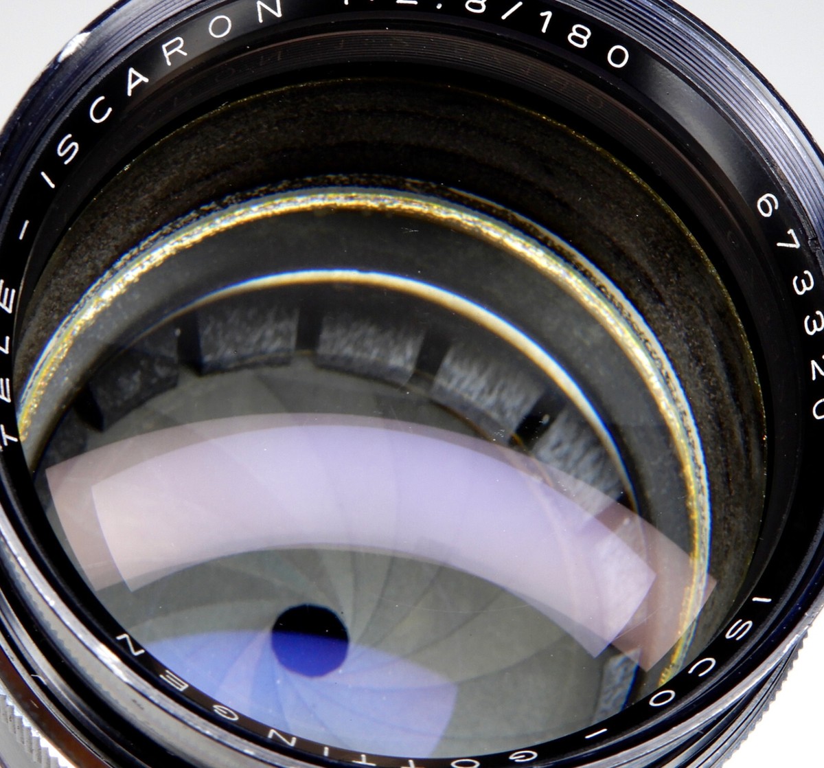 Isco-Gottingen 180mm f2.8 Tele-Iscaron Nikon Non-Ai mount #673320
