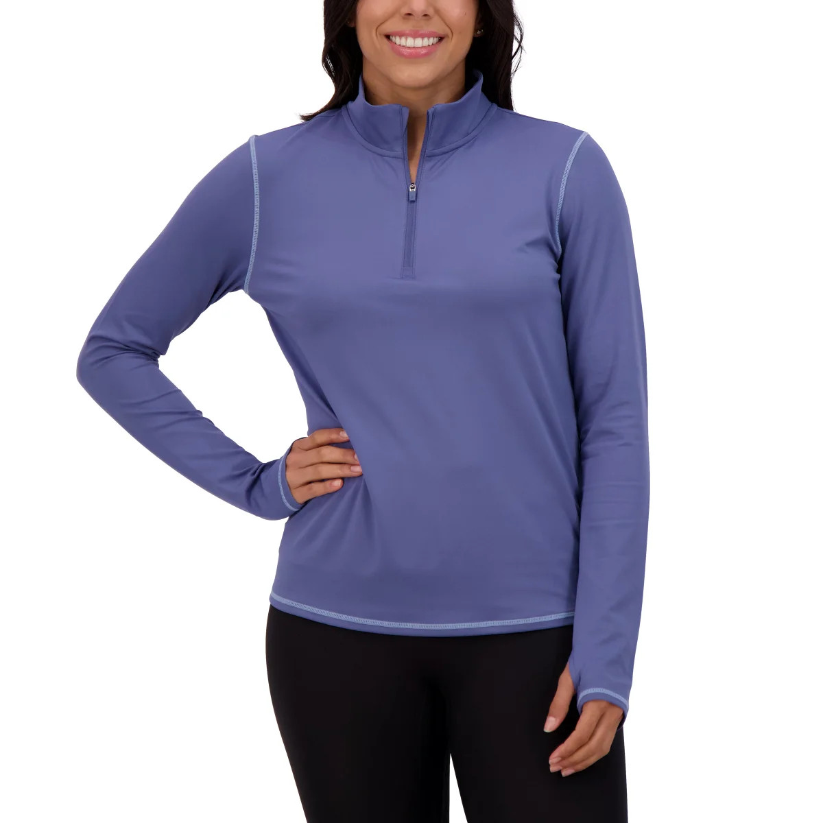 Soybu Women's Long Sleeve Quarter Zip