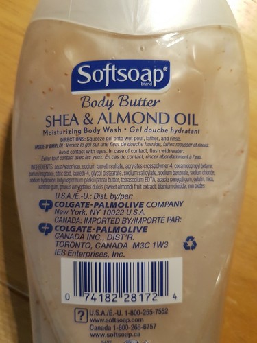 SOFTSOAP Rich Body Butter Shea and Almond Oil Moisturizing Body Wash 15 fl oz FS - Picture 3 of 11