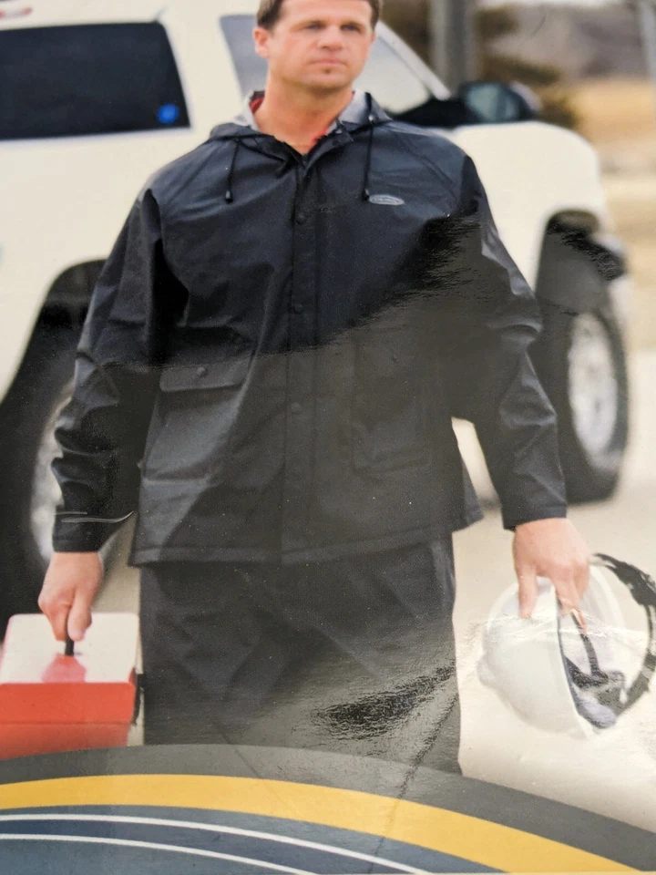 Stearns Storm Tough Rainsuit 3XL/4XL Chest Size-54"-60" Waist Size 48"-54" - Image 2 of 4