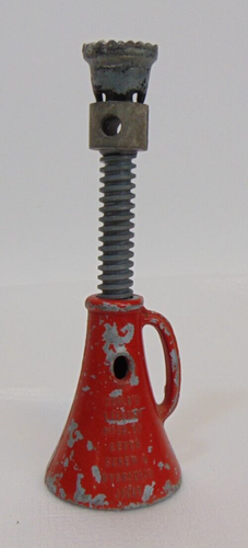 Templeton Kenly & Co. Simplex Miniature 3" Screw Jack Salesman's Sample RED Mini