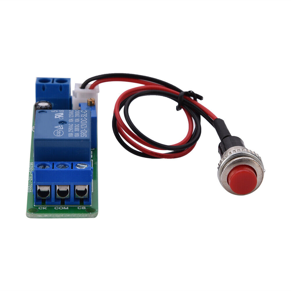 Hot 12V DC Delay Relay Delay, 12V Timer Delay Off Relay Turn Off Switch  Module With Timer