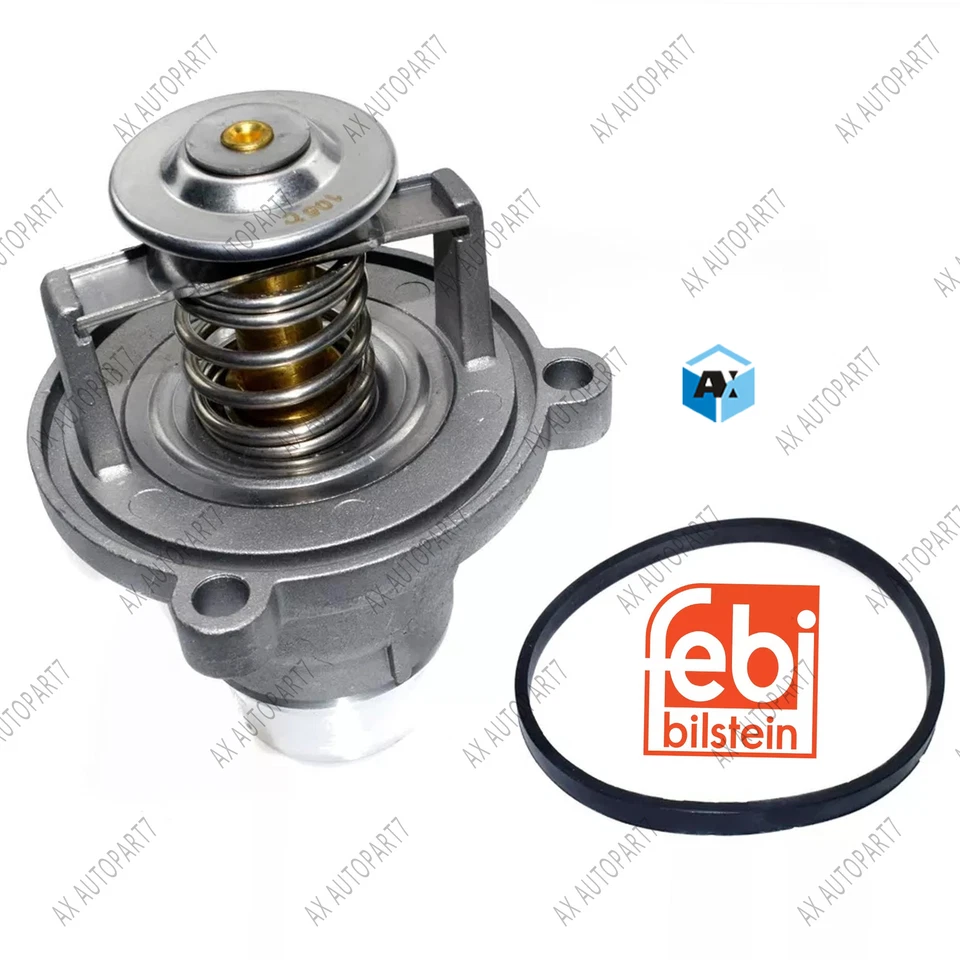 FEBI Termostato Refrigerador Motor 11537586885 PARA BMW E65 E66 F01 F02 F04 Serie 7 Foto 3 de 4