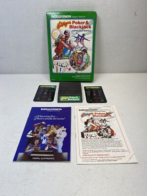 Intellivision Las Vegas  by Mattel Electronics Complete - Free Shipping