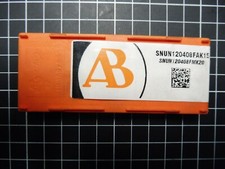 10 x ALBERG Wendeschneidplatte; SNUN 120408FAK15; SNUN 120408FMK20
