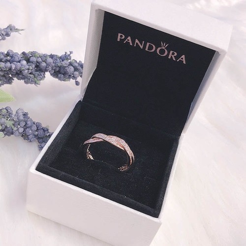 Authentic PANDORA Rose™ Gold Twisted 