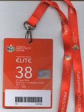 Orig.VIP Ticket   World Cup Germany 2006  COTE D`I. - SERBIA/MONTENEGRO  / ELITE