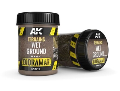 Terrains Wet Ground   250ml (Acryl) von AK-Interactive AK8016