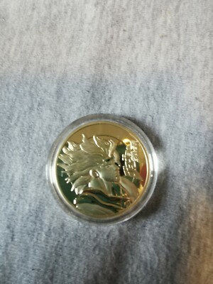 Pièce Coin JoJo's Bizarre Adventure doré 18g environ + Boite Box New Neuf