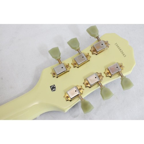 EPIPHONE G-400 CUSTOM corpo in mogano usato bianco - Foto 9 di 10