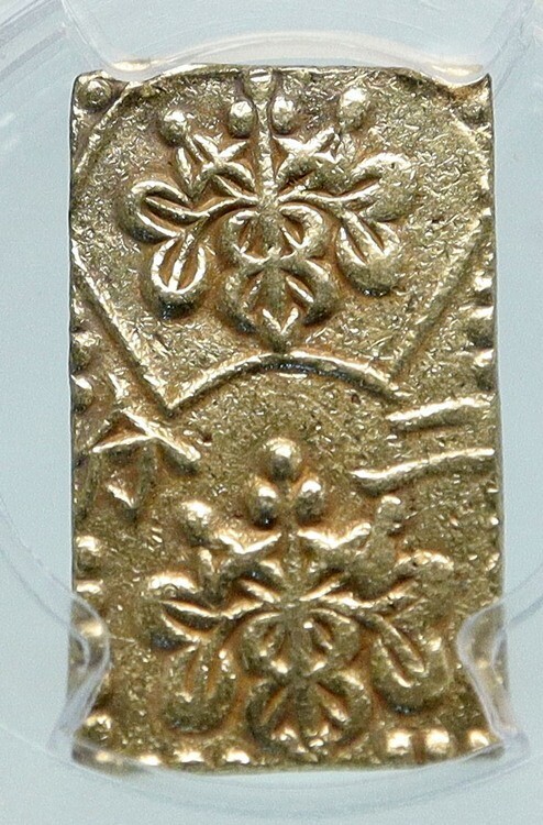 1868-69 JAPAN GOLD / SILVER Alloy Emperor MEIJI JAPANESE 2 Bu PCGS