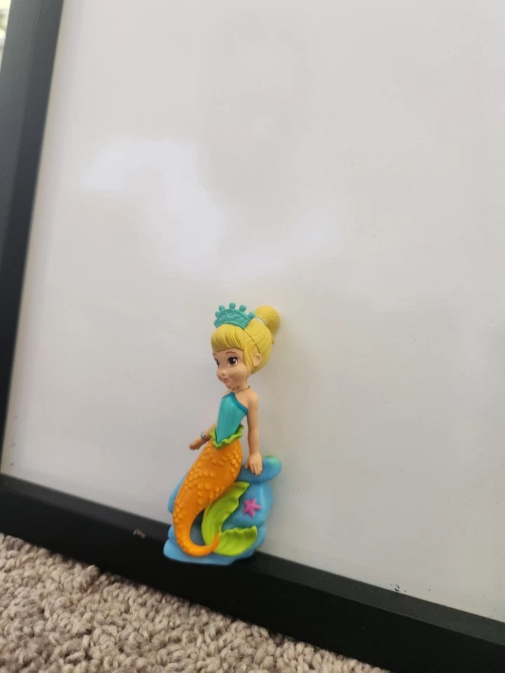 RARO 2.25" Sirena Princesa Oona Sofía La Primera Figura PVC Subacuática Disney Foto 4 de 4
